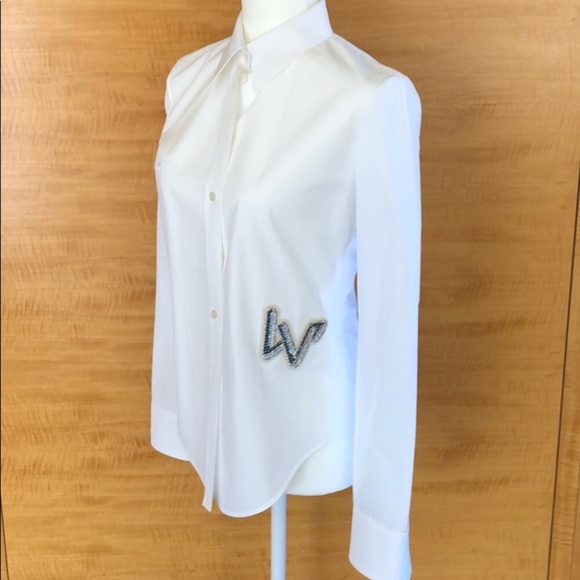 Louis Vuitton white button up - Picture 1 of 8